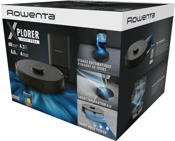 Actual product image Rowenta RR8585CH X-Plorer Series 75 with suction station (Vacuum mopping robot)