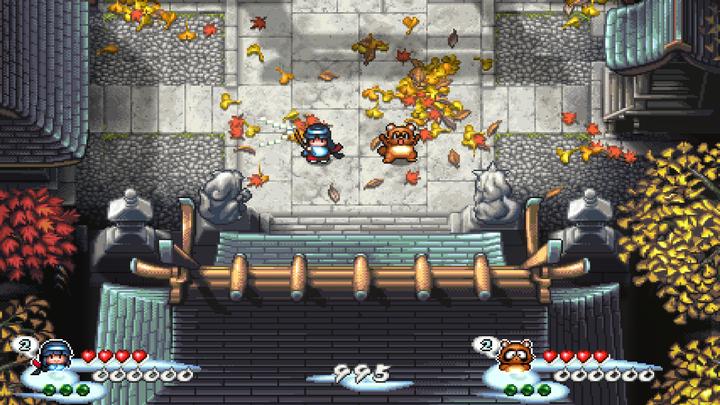Productafbeelding ININ Games Pocky & Rocky hernomen (Switch, DE)