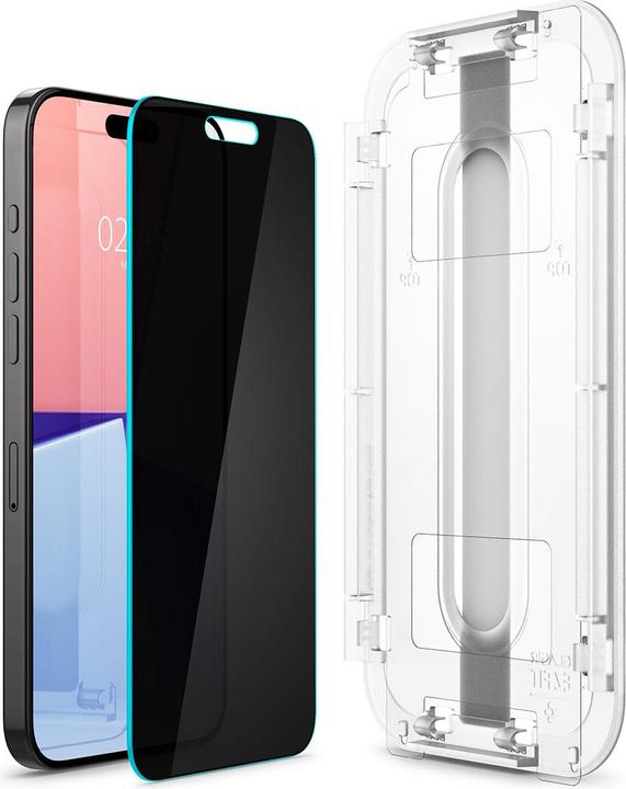 Image du produit Spigen EZ Fit GLAS.tR Privacy (1 pièce(s), Apple iPhone 15 Pro Max)