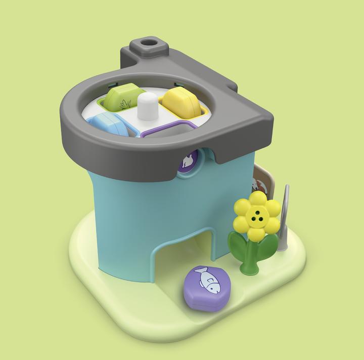 Produktbild Playmobil 71136 1.2.3: Tierpension mit Futterspender (71136, Playmobil 1.2.3)