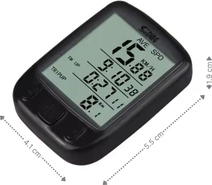Produktbild Hermex Sunding Velocomputer Fahrradcomputer Fahrradtacho Bikecomputer