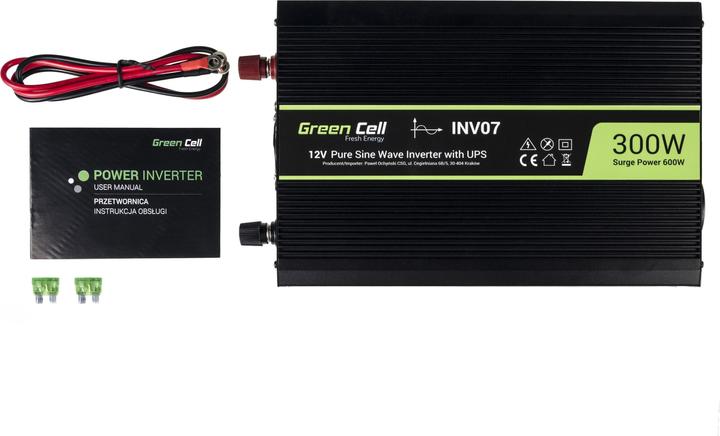 Actual product image GreenCell Voltage Car Inverter UPS for furnances and central heating pumps