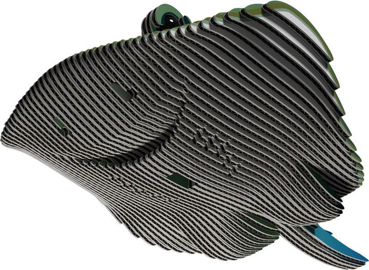 Produktbild Eugy 3D Bastelset Stachelrochen (MQ6)