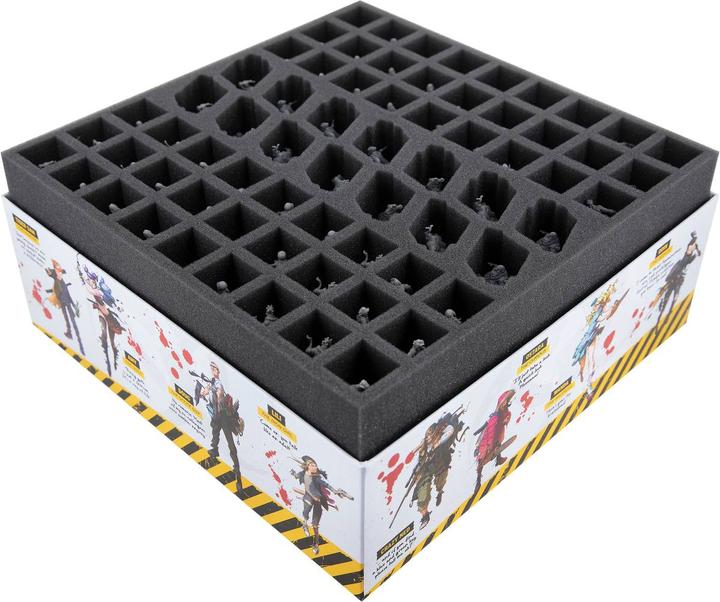 Feldherr AG53SET - Kit de mousse pour Zombicide : 2ème édition - Boîte de jeu de base (Mousse)