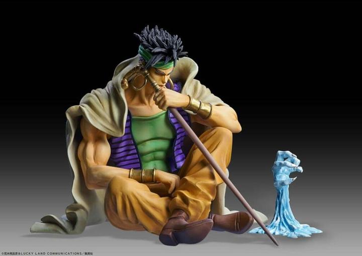 Actual product image Medicos Entertainment JoJo's Bizarre Adventure Part 3: Stardust Crusaders action figure Legend N'Doul & GEB 9 cm