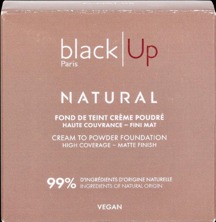 Actual product image Black Up Full Cover Cream Powder Foundation