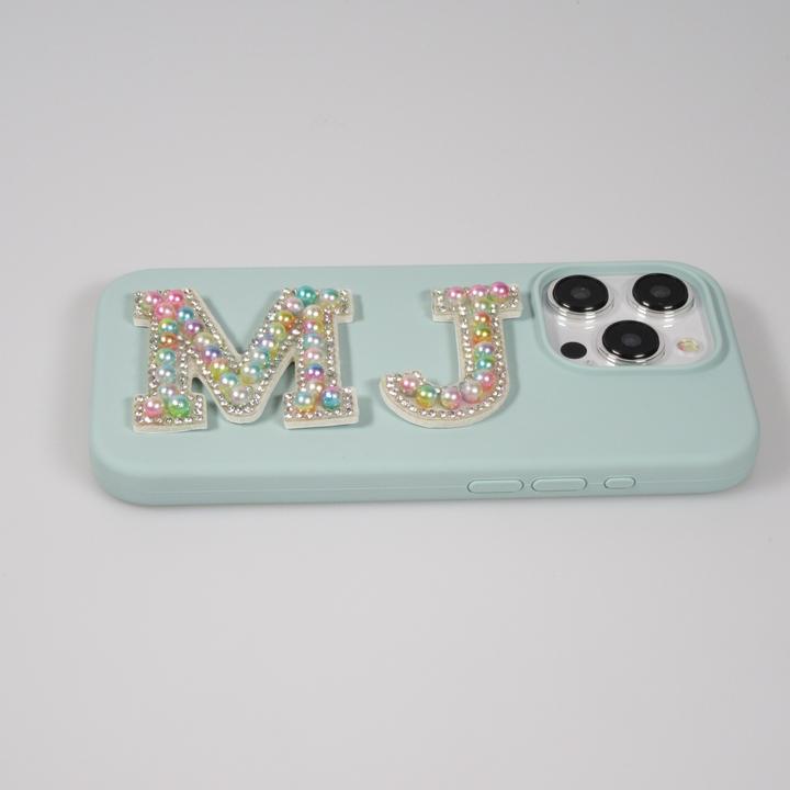 Actual product image PhoneLook Stickers for mobile/tablet/computer 3D Pearls multi-coloured letter Z
