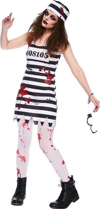 Produktbild Amscan Erwachsenenkostüm Zombie-Sträfling Frauen Grösse XL (XL)