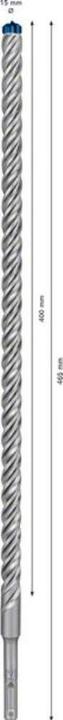 Image du produit Bosch Professional Zubehör Foret marteau Expert SDS plus-7X, 15 x 400 x 465 mm (15 millimètres)