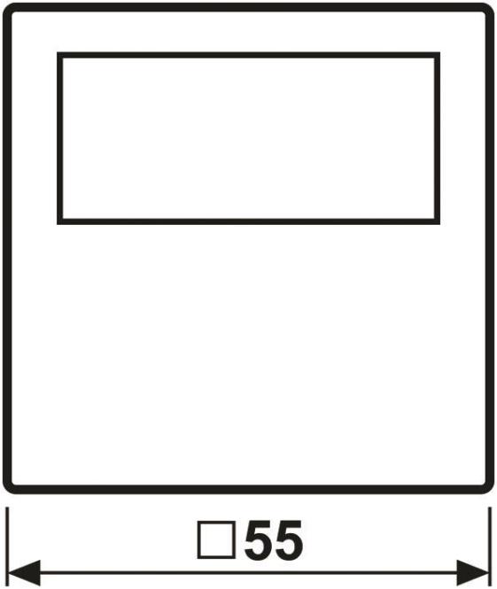 Produktbild JUNG HOME BTA1791WW Raumthermostat-Display