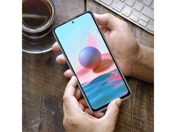 Produktbild Screenguard Xiaomi Redmi Note 10 4G Full Screen Panzerglas Schutzfolie 2.5D 9H (1 Stück, Xiaomi Redmi Note 10)