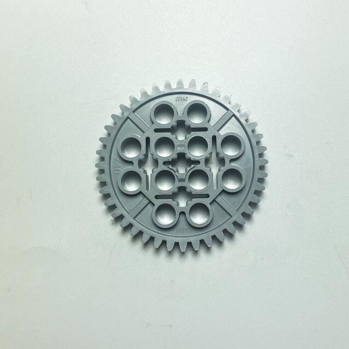 Produktbild LEGO Technik Zahnrad 40 Zähne Hellgrau - Gear wheel 24432 NEU! Menge 10x (24432, LEGO Technic)
