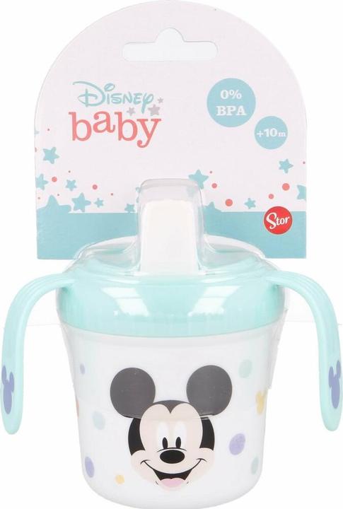 Produktbild Stor Becher mit Ohren und Trinker 250ml Mickey Mouse (250 ml)