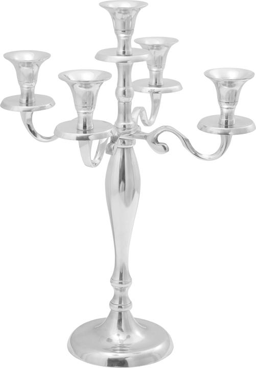 Produktbild VidaXL Kerzenhalter Silber 29x29x40 cm Aluminium (12 x 12 x 29 cm)