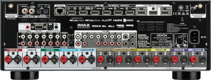 Produktbild Denon AVC-X3800H (Stereo, 9.4 Kanal, AM, FM)