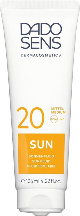 Dado Sens SUN Sonnen-Fluid SPF 20 - Sensible Haut (Sonnenlotion, SPF 20, 125 ml, 159 g)