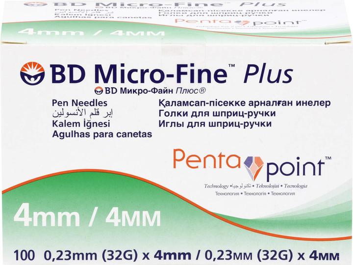 Actual product image Diaprax GmbH Microfine pen needles 4mm, 100 pcs KAN