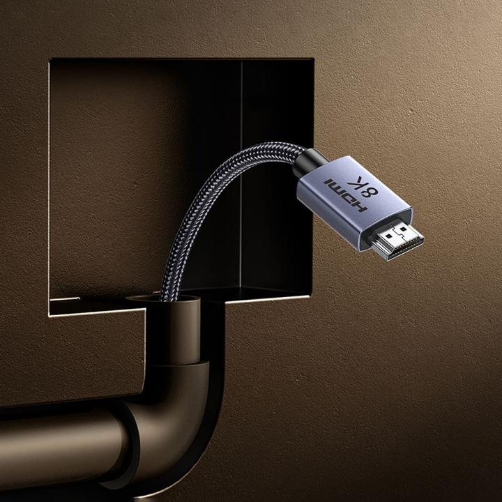 Produktbild Ugreen HD171 35376 cable with HDMI 2.1 8K connectors certified 5 m - gray (5 m, HDMI)