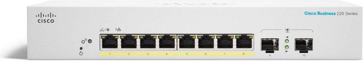 Cisco CBS220-8P (8/2-Port Gigabit, 65W PoE+) (10 Ports)