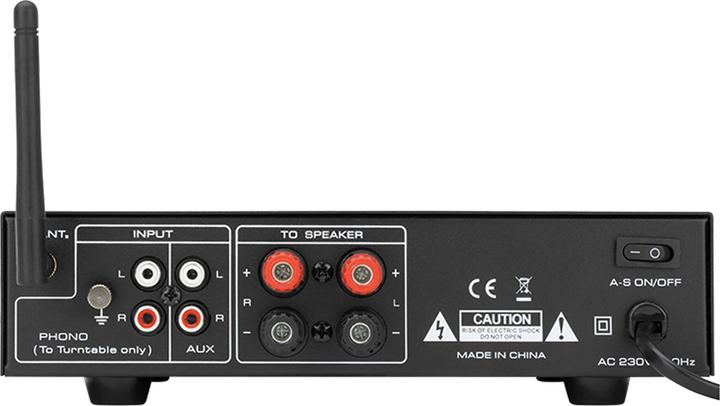Image du produit Dynavox Amplificateur stéréo compact VP40 avec entrée phono et BT, couleur noire