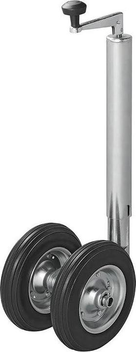 Actual product image ProPlus Double support wheel 48 mm with solid PU tyres 200 x 50 mm
