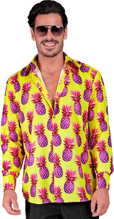 Actual product image Widmann NEON ANANAS PARTY FASHION HEMD (Hemd), S/M