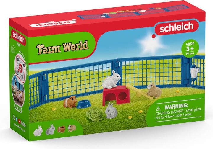 Image du produit Schleich Une maison pour les lapins et les cochons d'Inde