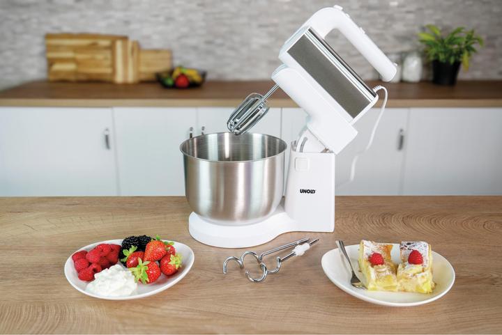Produktbild Unold Handmixer mit Rührschüssel Hannah weiss (500 W)