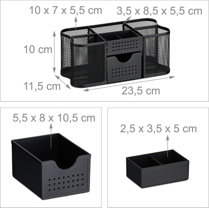 Image du produit Relaxdays Organisateur de bureau