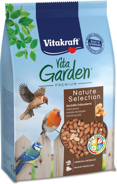 Vitakraft Vogelfutter VitaGarden Erdnüsse geschält 500 g (1 x, 0.50 kg)