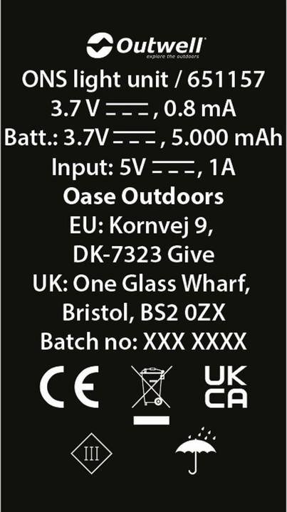 Image du produit Outwell ONS Light Unit Set