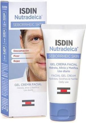 Produktbild Isdin Nutradeica Gesichtsgel Creme für seborrhoische Haut 50ml (Gel, 50 ml)