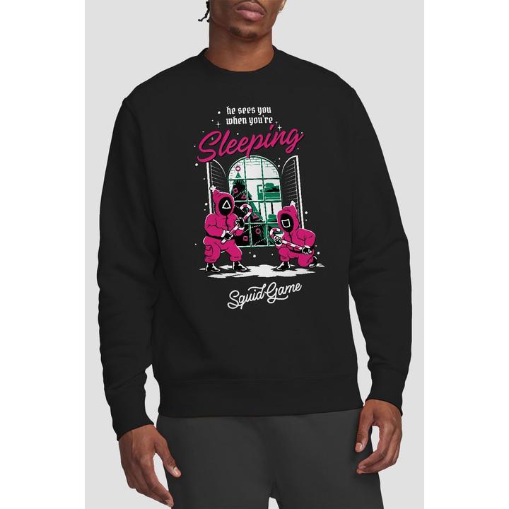 Produktbild Squid Game He Sees You When You're Sleeping Sweatshirt (S)