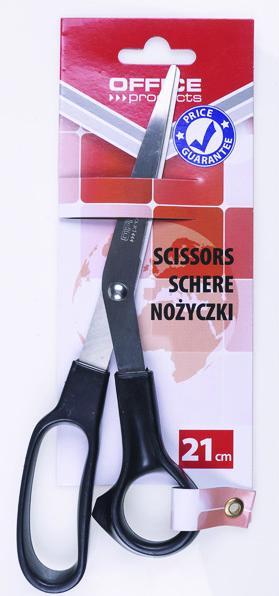 Image du produit Office Products Ciseaux de bureau, classiques, 21cm, noir (21 cm)