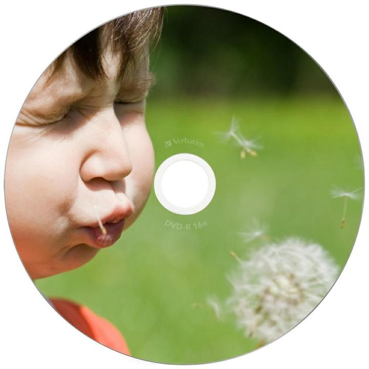 Image du produit Verbatim DVD-R, 16x, 4,7GB, 25 broches (25 x)