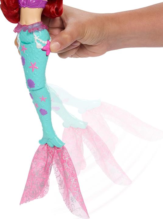 Image du produit Mattel Disney – Coffret Poupée et Accessoires Ariel et ses Amis de l’Océan