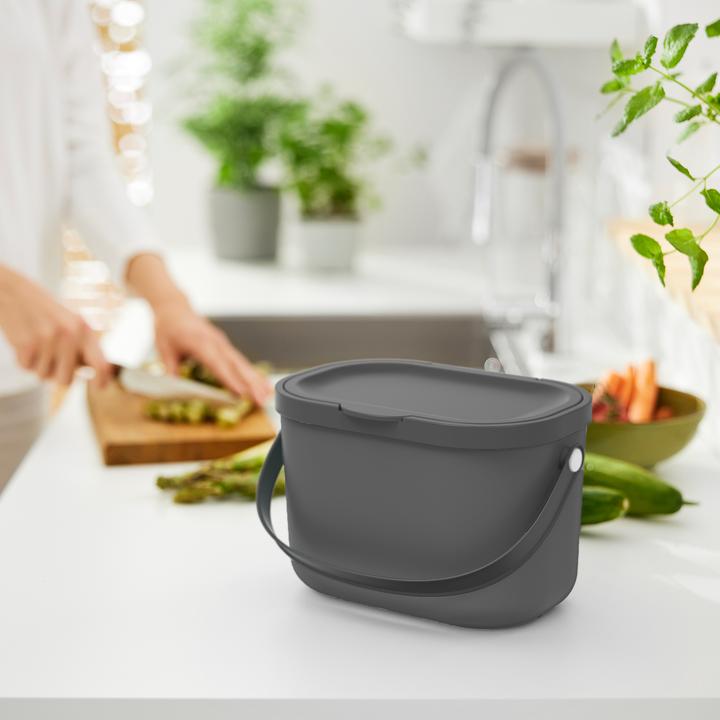 Actual product image Rotho Bio-waste container 3.2 l ALBULA (5.61 l)