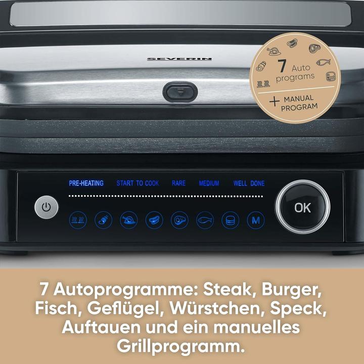 Image du produit Severin KG 2395 Bistecchiera Elettrica con Display