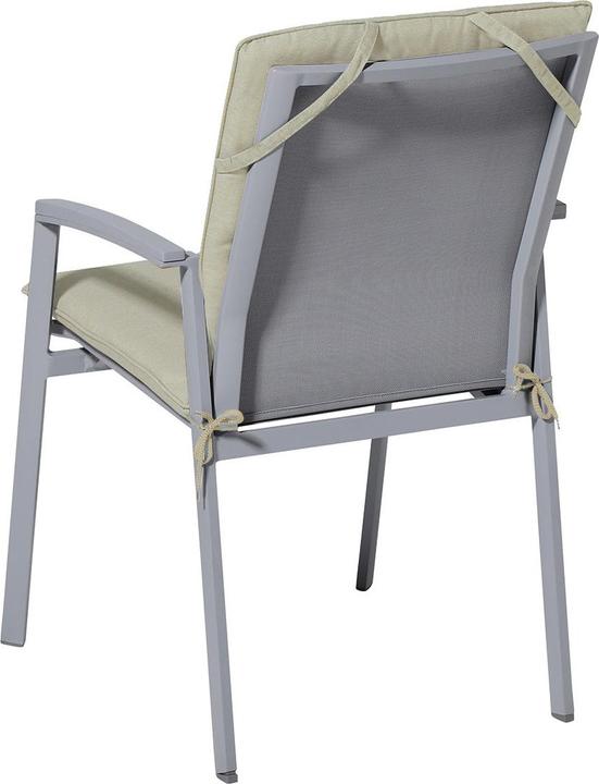Produktbild Natura Punto Gartenstuhl Niederlehner-Auflage by Madison, 4er Set (97 x 49 cm)