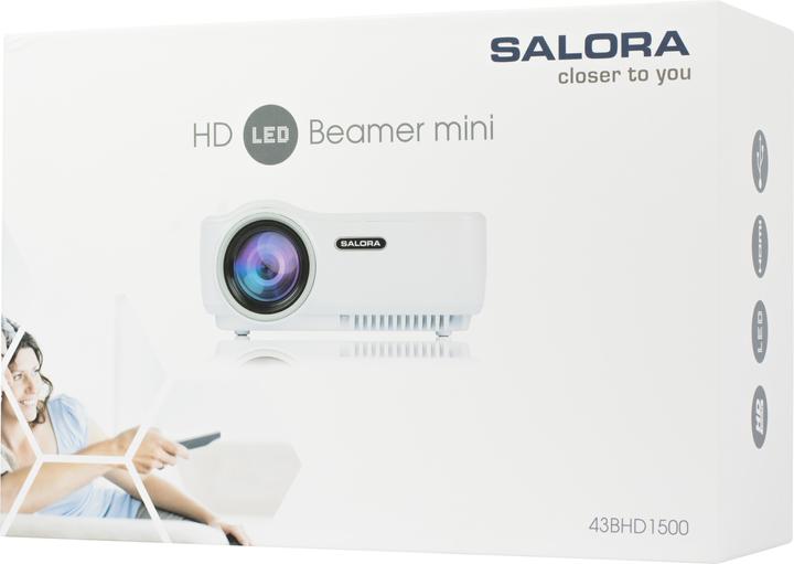Produktbild Salora 43BHD1500 - Beamer - LED - HDMI - USB - TV tuner (WVGA)