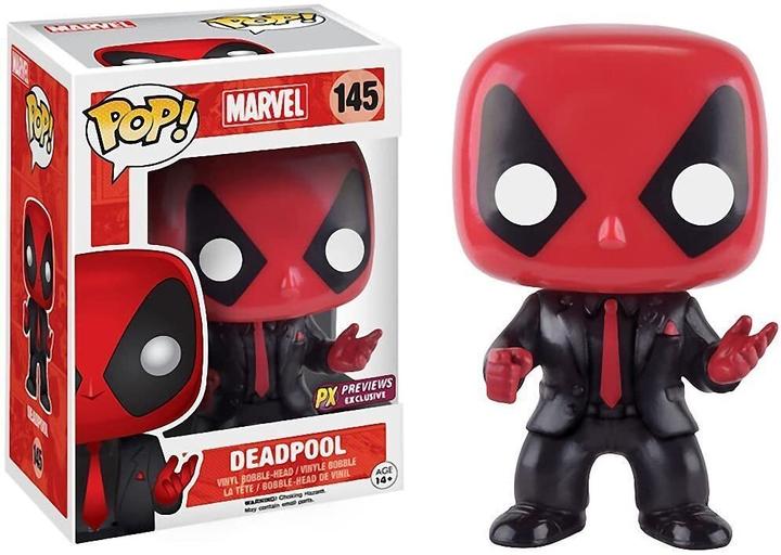 Produktbild Funko Marvel Comics: Deadpool In Suit And Tie Pop!