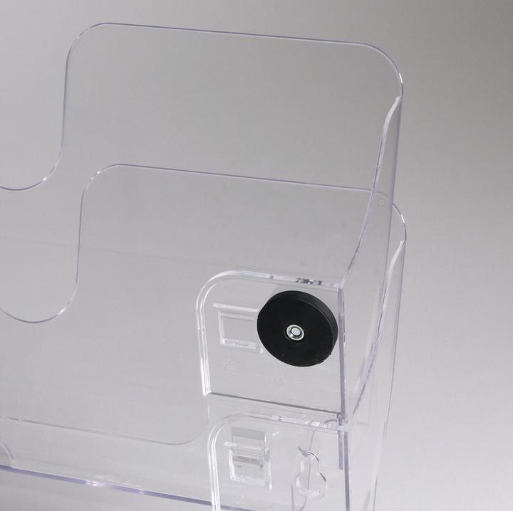 Produktbild Durable Flexiplus 1709022400 Wand-Prospekthalter Durchsichtig Anzahl der Fächer (210 x 297 mm)