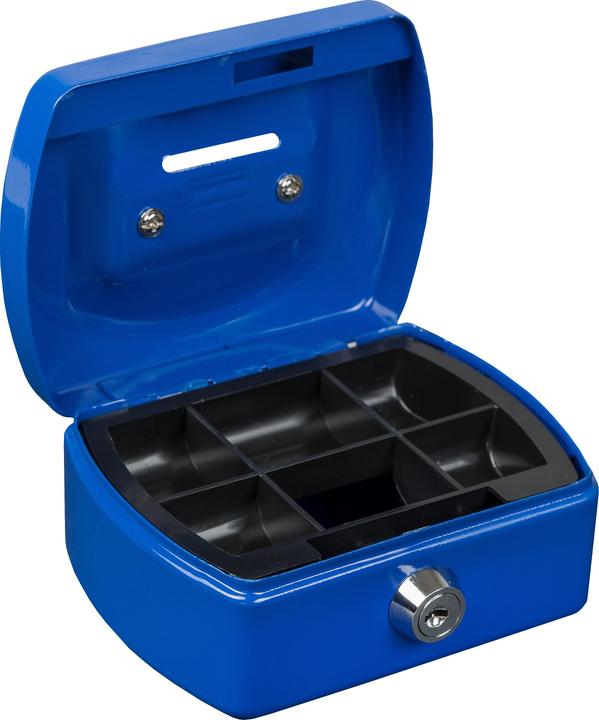 Produktbild Idena Geldkassette Mini 125x95x60mm, blau