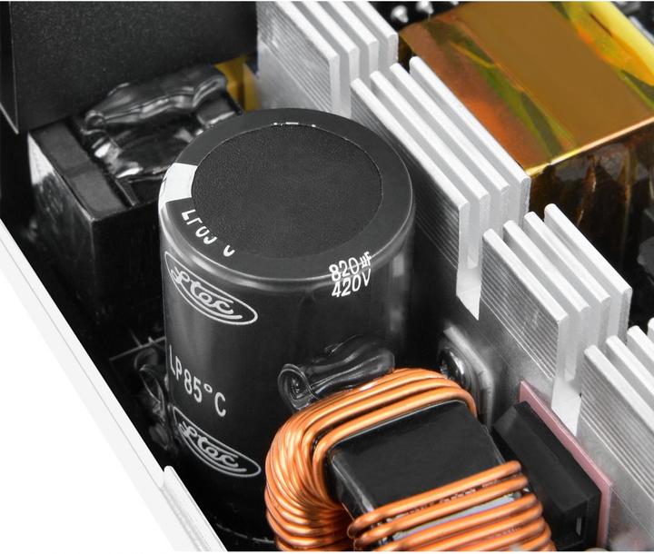 Actual product image Thermaltake Netzteil Toughpower GT 1200W Snow ATX3.1 80+G WH retail (1200 W)