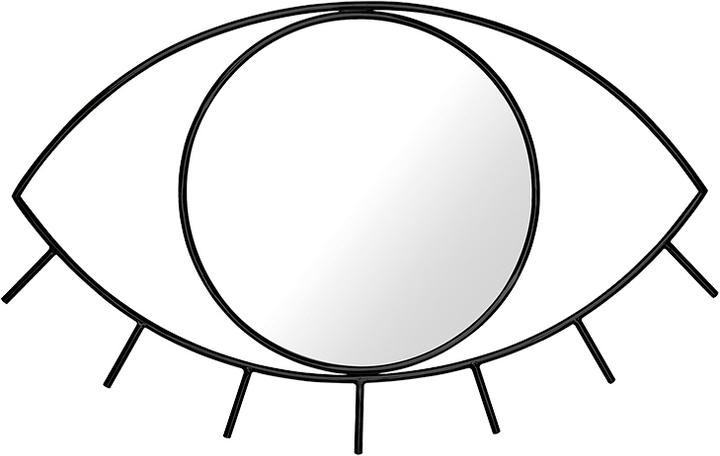 Image du produit Doiy Cyclops Wall Mirror M Size Black (35 x 25 cm)