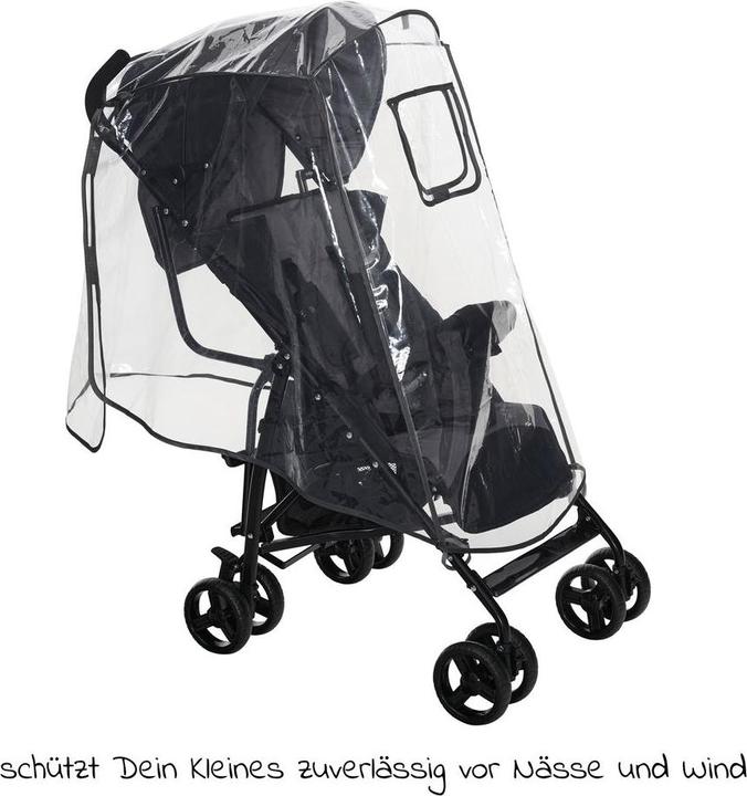 Produktbild Diago Universal Regenschutz für Buggy & Sportwagen mit verschliessbarem Regenschutz