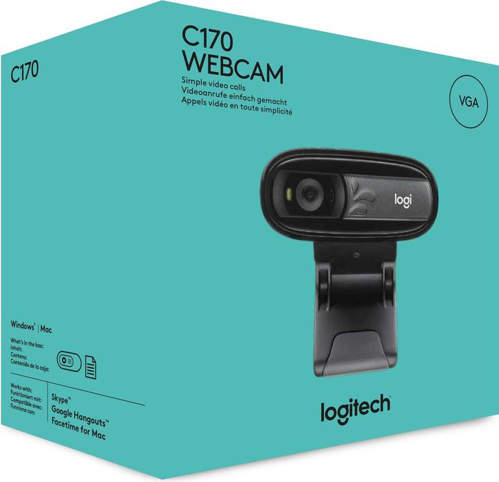 Produktbild Logitech C170 (0.80 Mpx)