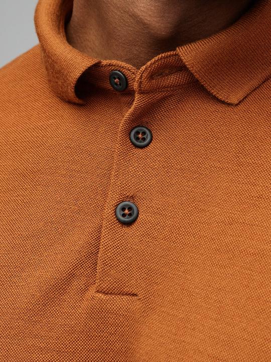 Actual product image Mover Plastic Free Sportswear Long Sleeve Merino Polo (XL)