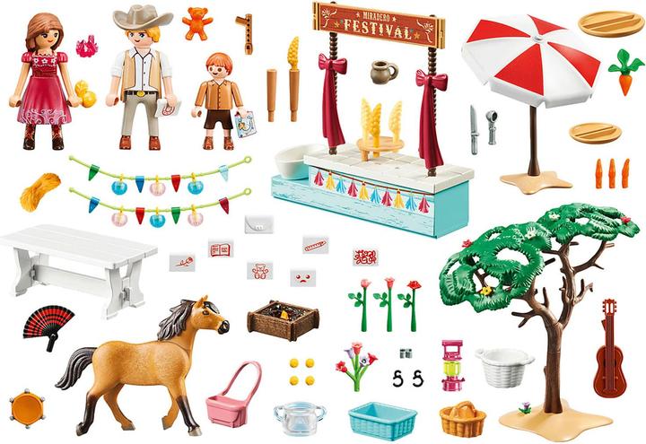 Actual product image Playmobil Miradero Festival (70694, Playmobil Spirit)