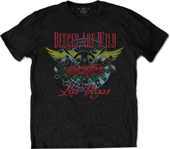 Aerosmith Deuces Are Wild Vegas TShirt